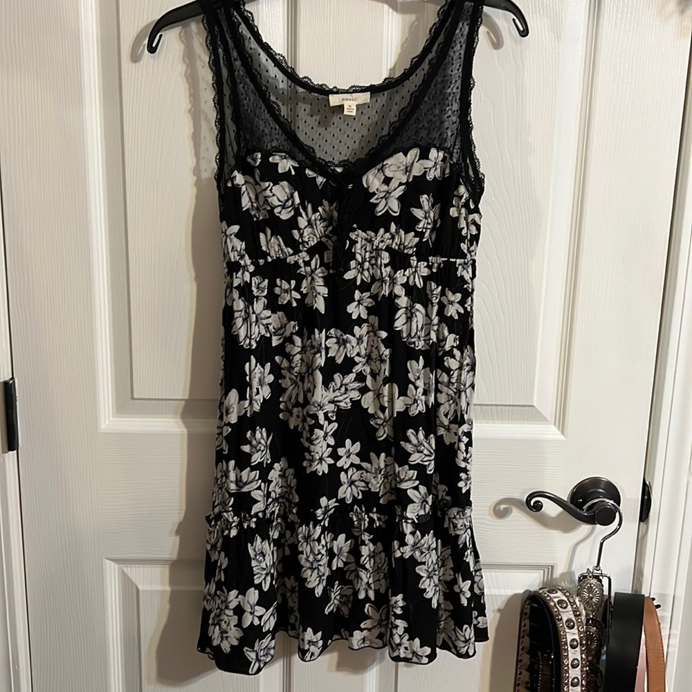 Easel Lace Slip Dress